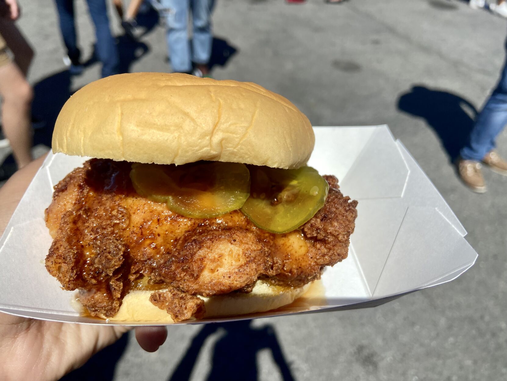 Southern chicken sandwich
